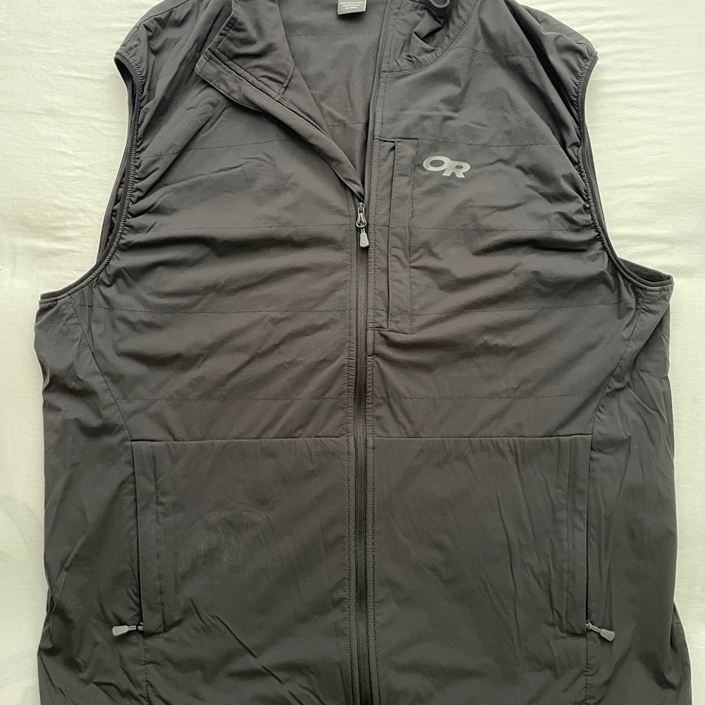 Outdoor Research Men's Charcoal Vest